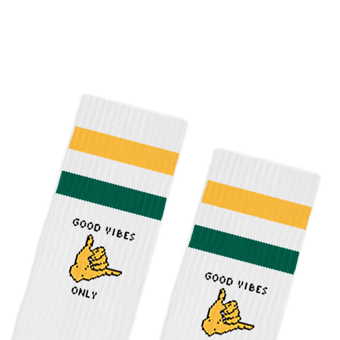 Cotton Sports Socks - Good Vibes